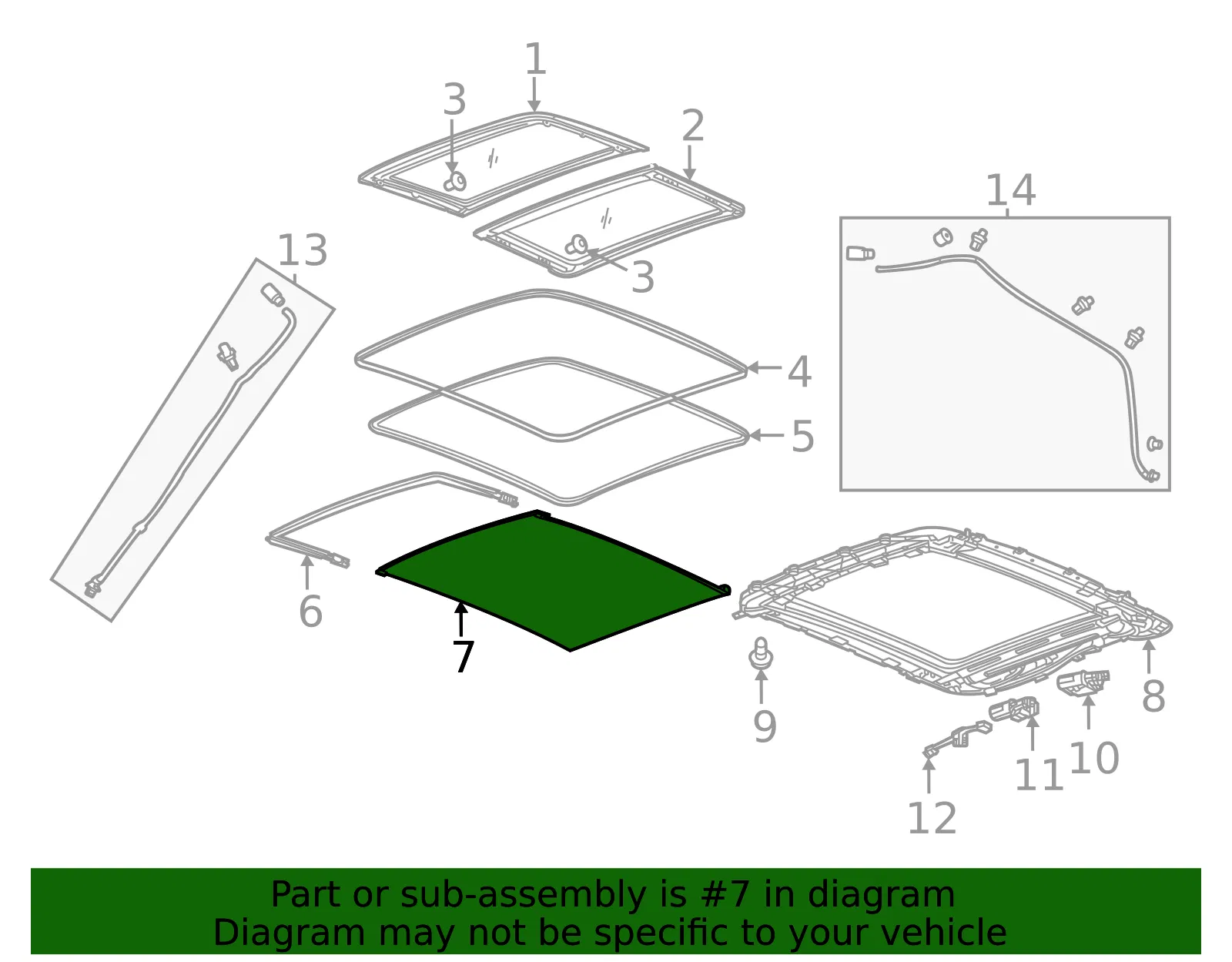 Sunshade - GM (42677014) - view 3