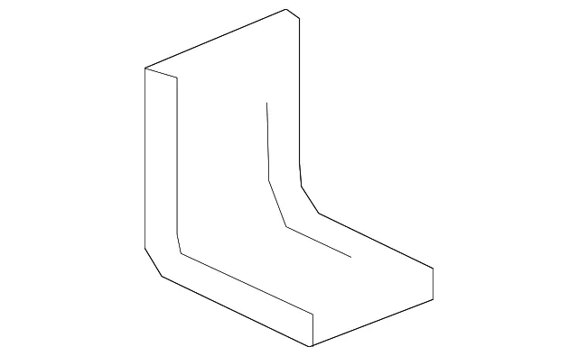 Front Driver Side Door Armrest Bracket - GM (42679562) - view 2