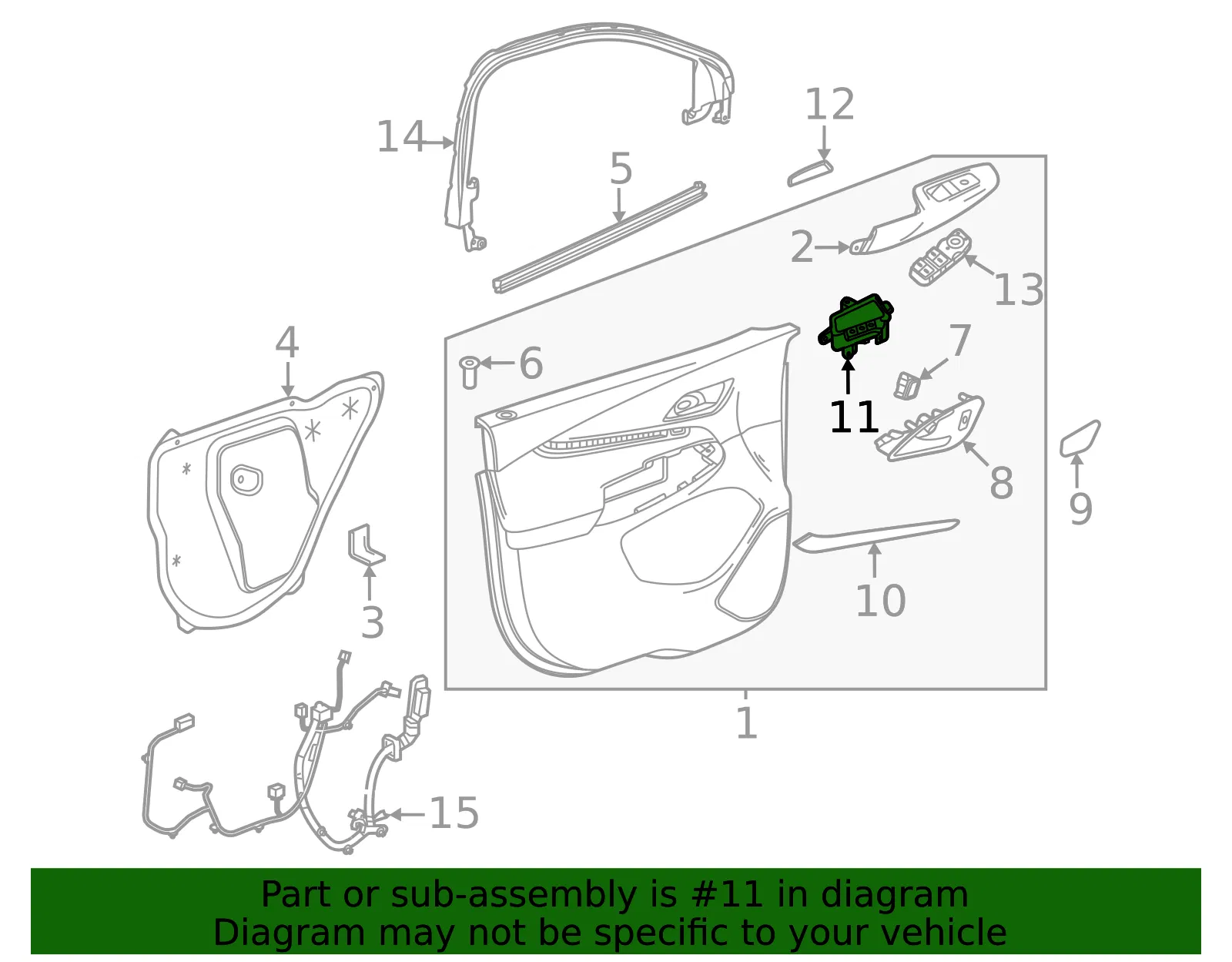 Pull Handle - GM (42704673) - view 3