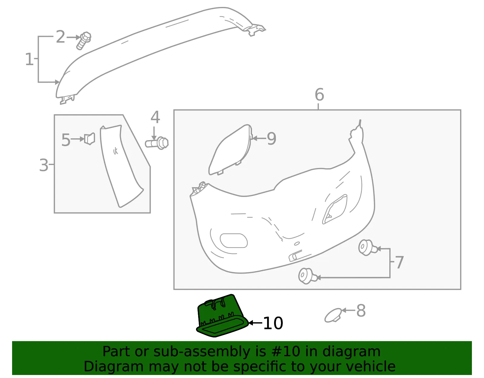 Pull Handle - GM (42712156) - view 4