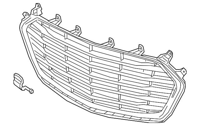 Front Lower Grille - GM (42715648) - view 2
