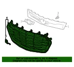 Front Lower Grille - GM (42715648) - view 6
