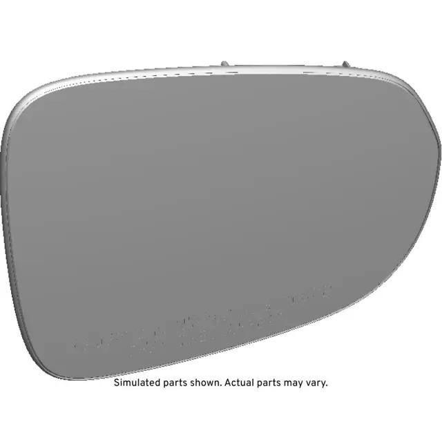 Passenger Side Door Mirror with Glass and Backing Plate - GM (42725559)