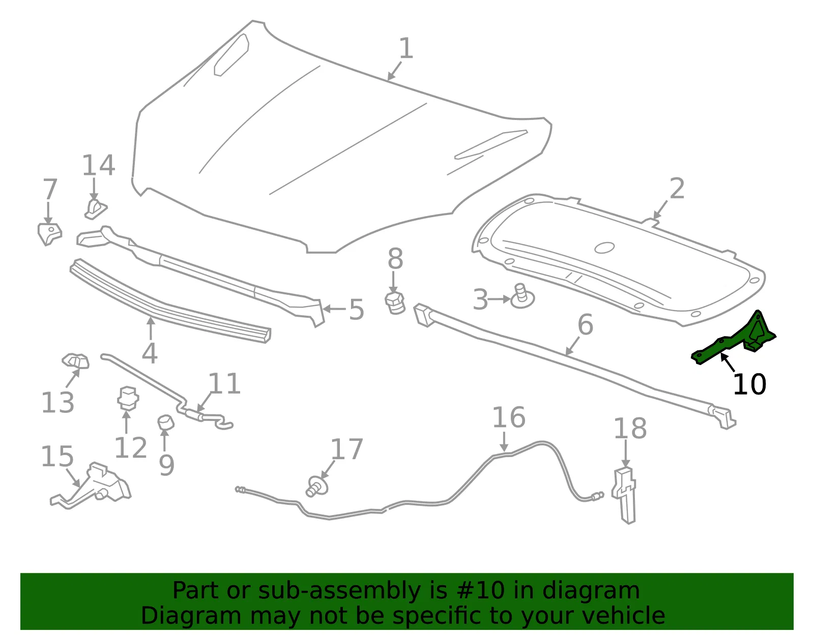 Hinge - GM (42732043) - view 4
