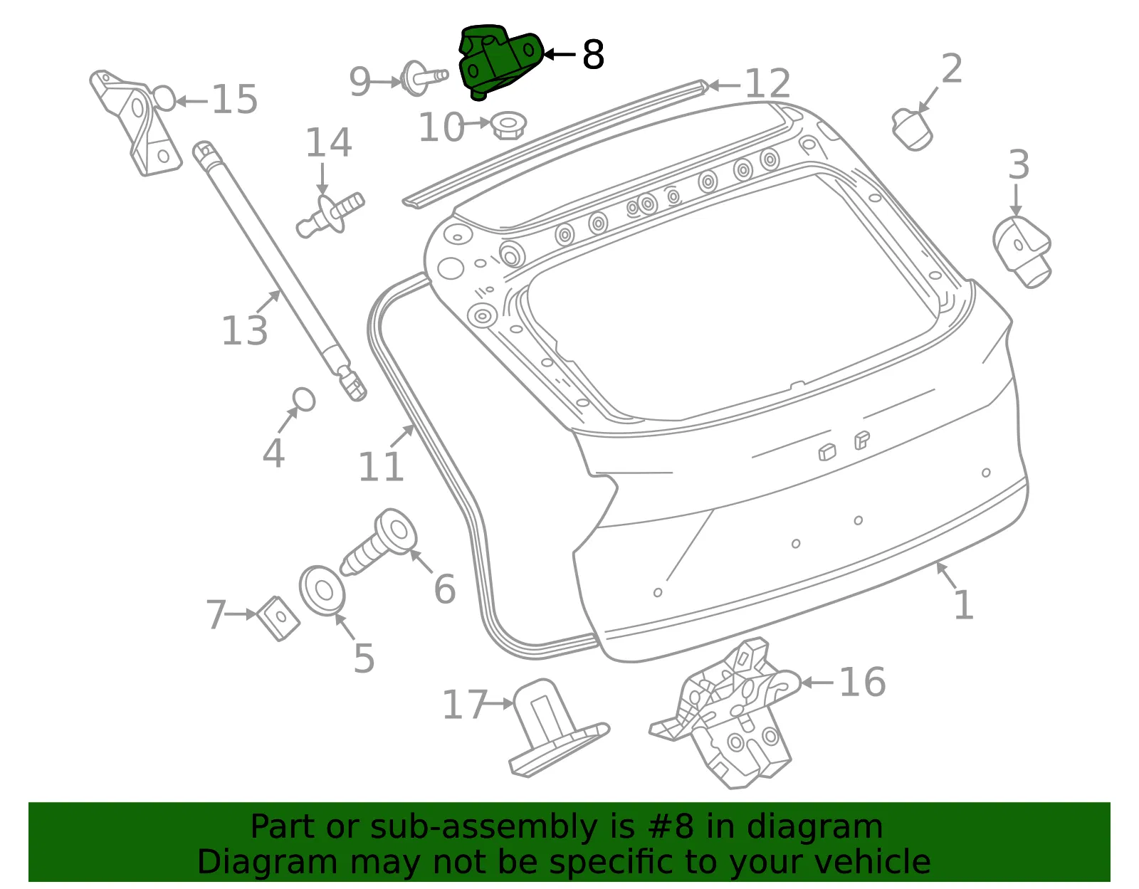 Hinge - GM (42733234) - view 3