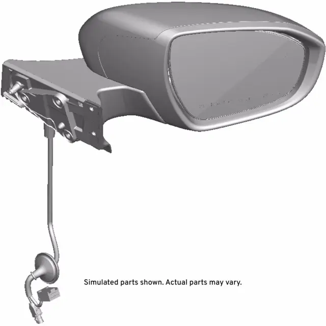 Mirror Assembly - Passenger Side (RH) - GM (42736385)