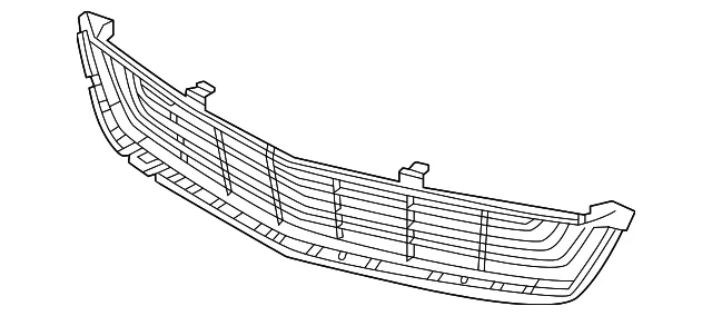 Front Lower Grille - GM (42739819) - view 2