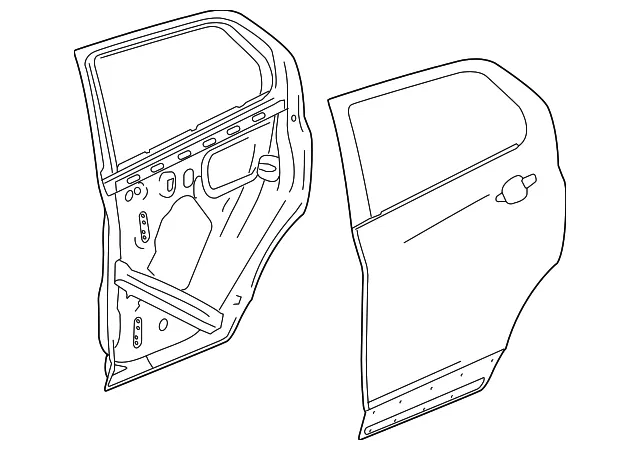 Door Shell - GM (42741562) - view 3