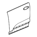Front Driver Side Door Outer Panel - GM (42744918) - view 7