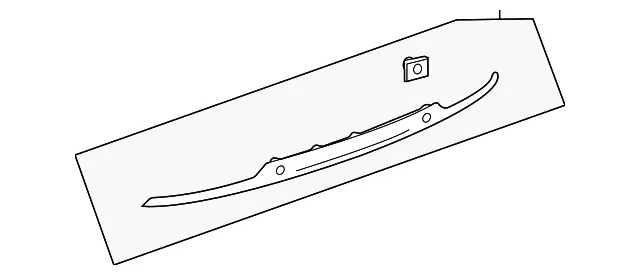 Upper Molding - GM (42750744) - view 3