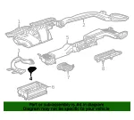 Defroster Grille - GM (42752811) - view 7