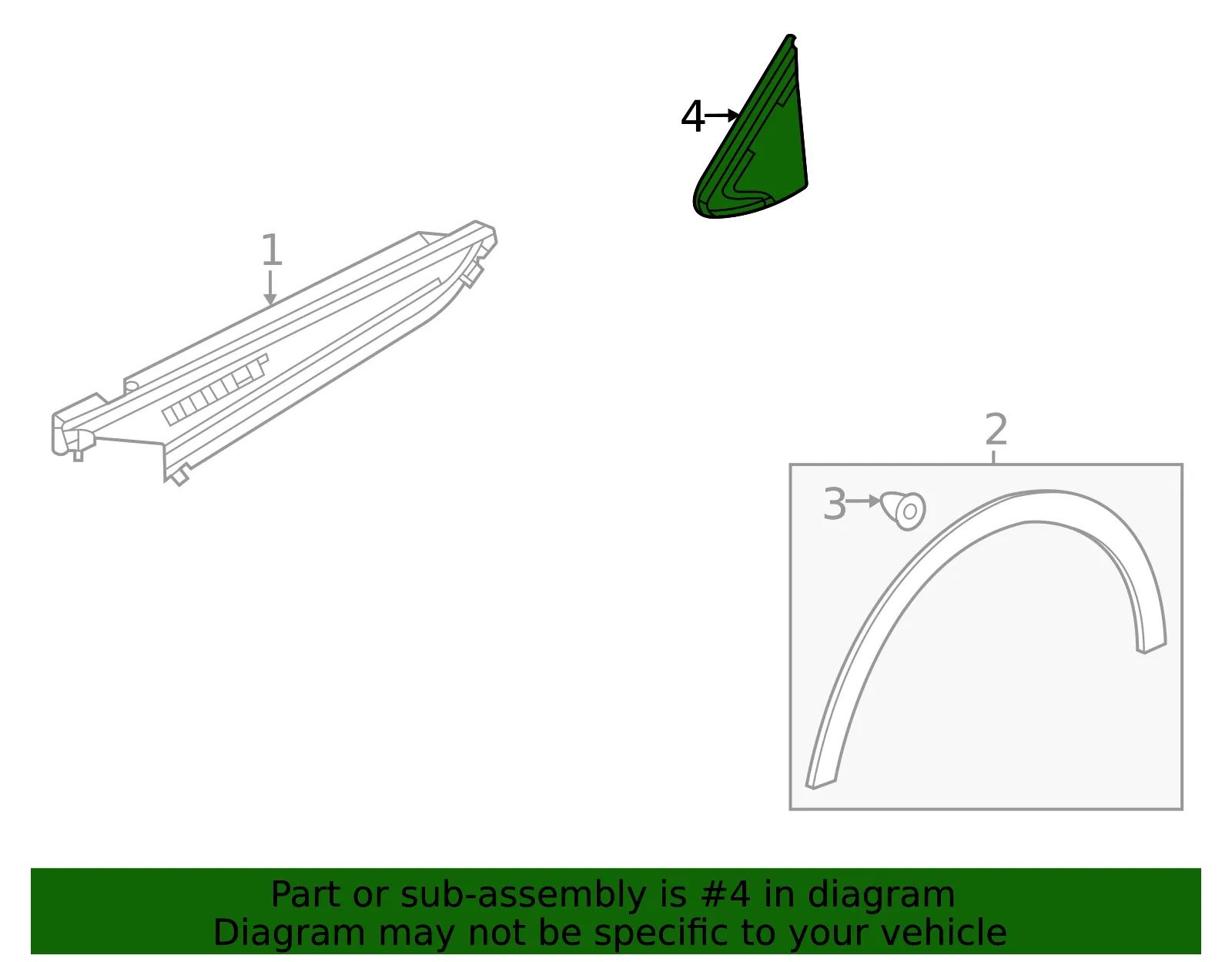 Corner Molding - GM (42761833) - view 3