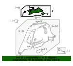 Upper Quarter Trim - GM (42763420) - view 8