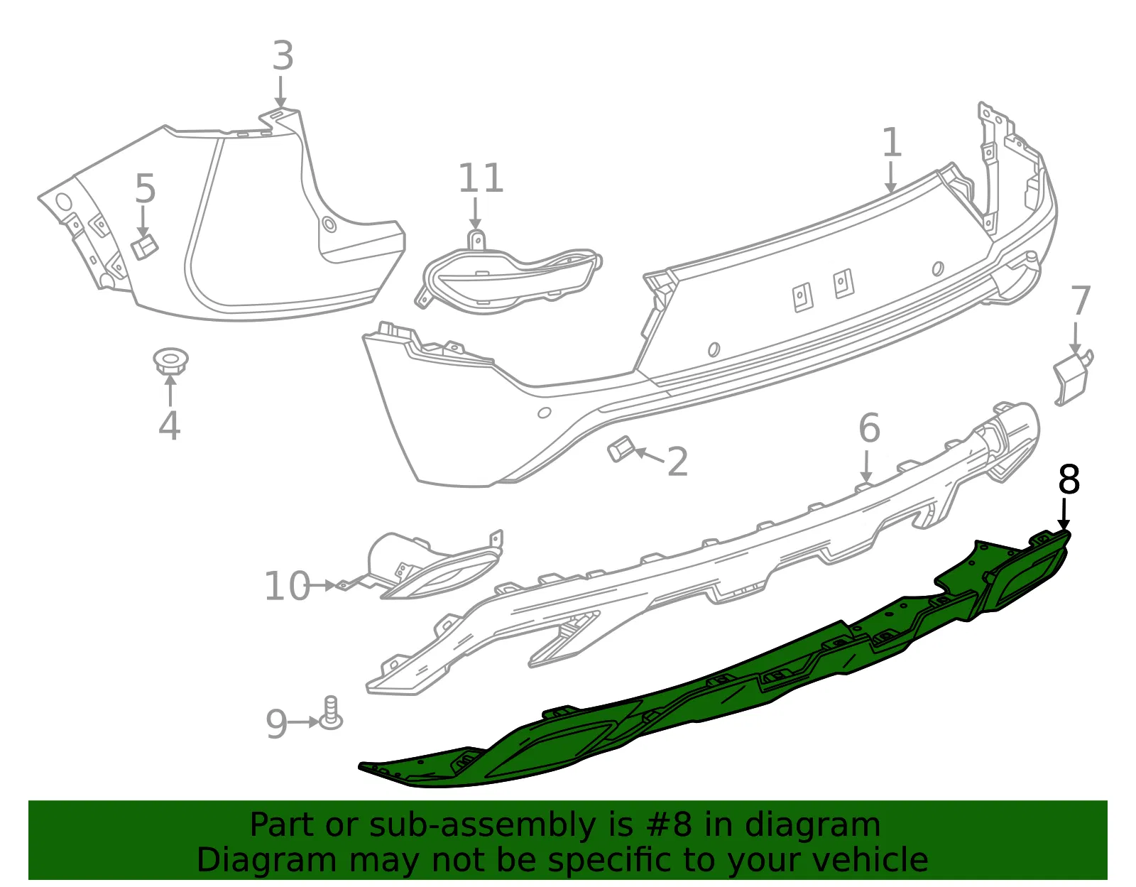Valance Panel - GM (42770905) - view 3