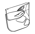 Door Trim Panel - GM (42771618) - view 3