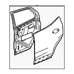 Door Shell - GM (42771790) - view 5