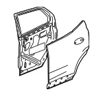 Door Shell - GM (42774658) - view 7