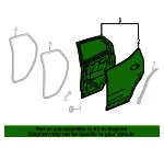 Door Shell - GM (42774658) - view 8