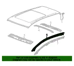 Driver Side Windshield Outer Side Frame - GM (42775487) - view 6