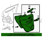 Door Trim Panel - GM (42776554) - view 4