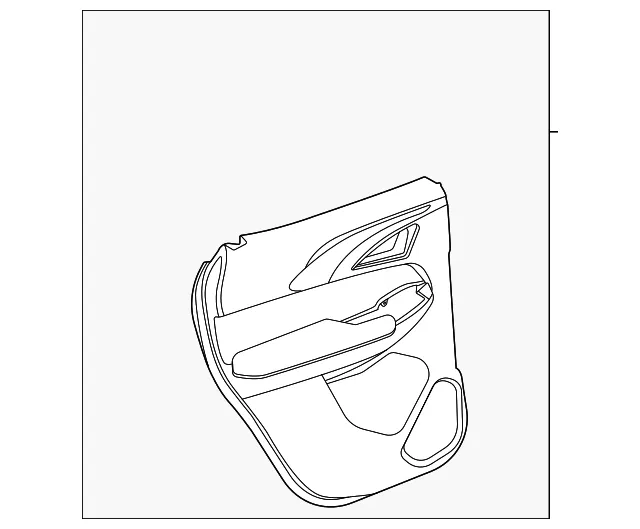 Door Trim Panel - GM (42776574) - view 3