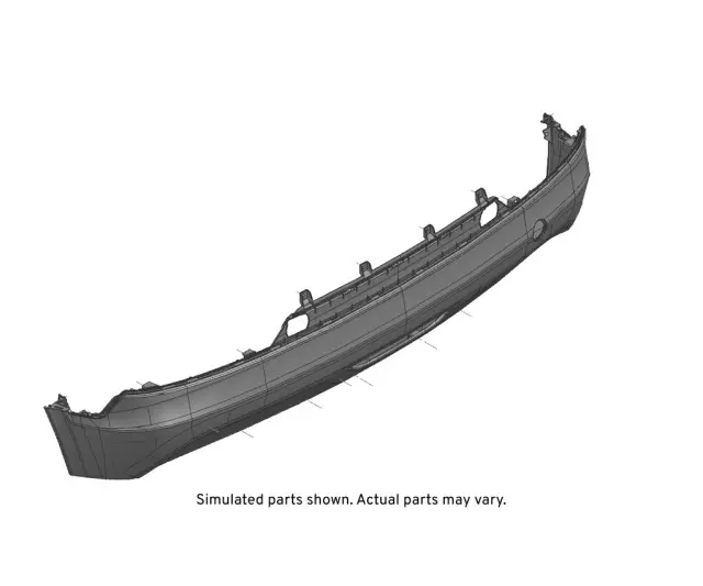 Rear Bumper Lower Fascia - GM (42779092) - view 4