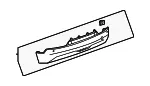 Rear Bumper Lower Fascia - GM (42779092) - view 5