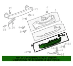 Rear Bumper Lower Fascia - GM (42779092) - view 6