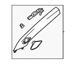 Windshield Pillar Trim - GM (42780747) - view 5