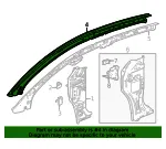 Windshield Pillar - GM (42784125) - view 6