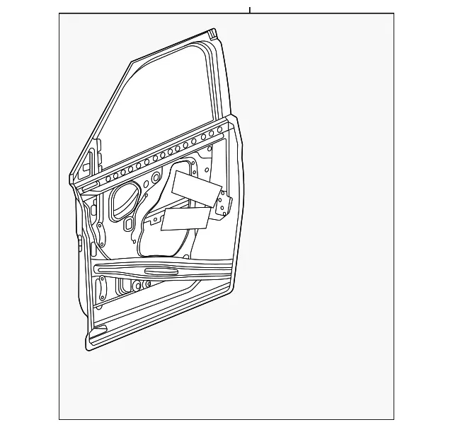 Door Shell - GM (42792707) - view 3