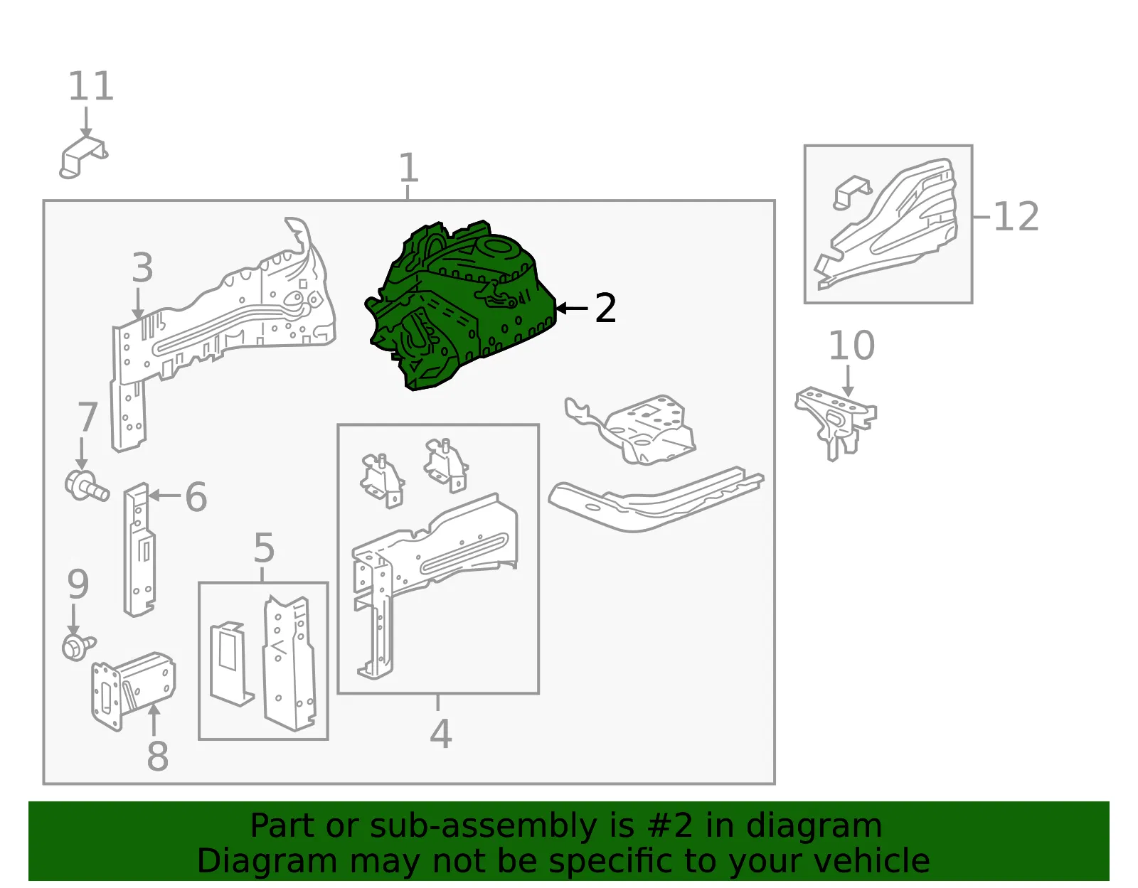 Apron Panel - GM (42792970) - view 4