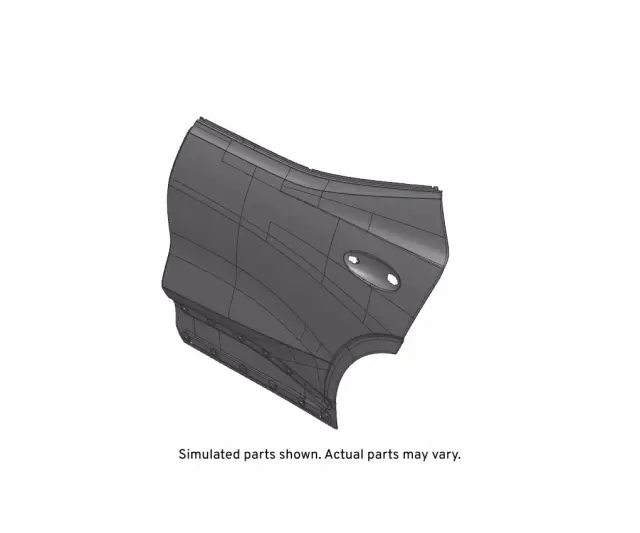 Rear Driver Side Door Outer Panel - GM (42793557)