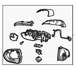 Mirror Assembly - GM (42800083) - view 6