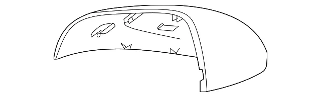 Mirror Cover - GM (42800302) - view 2