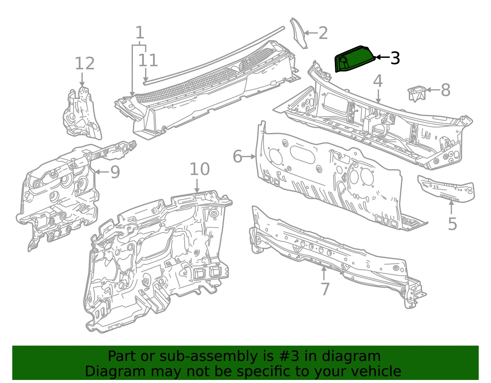 Deflector - GM (42809868) - view 3