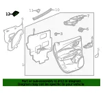 Window Trim - GM (42817949) - view 6