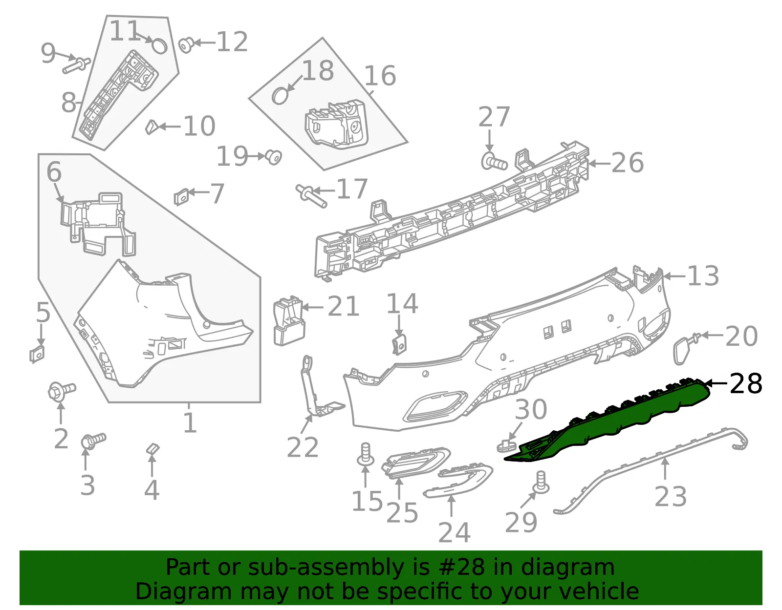 Valance Panel - GM (42819880) - view 4