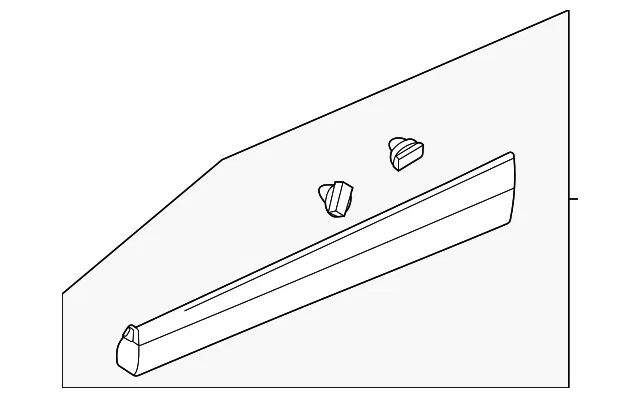 Lower Molding - GM (42820421) - view 2