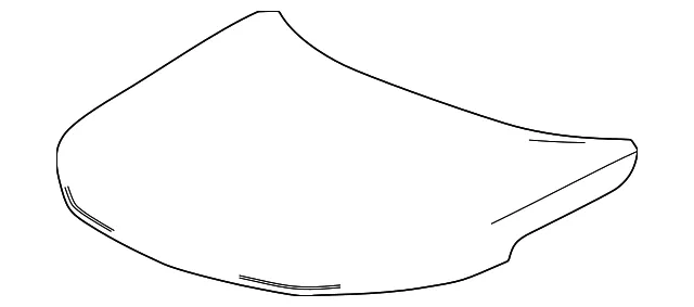 Hood - GM (42821409) - view 2