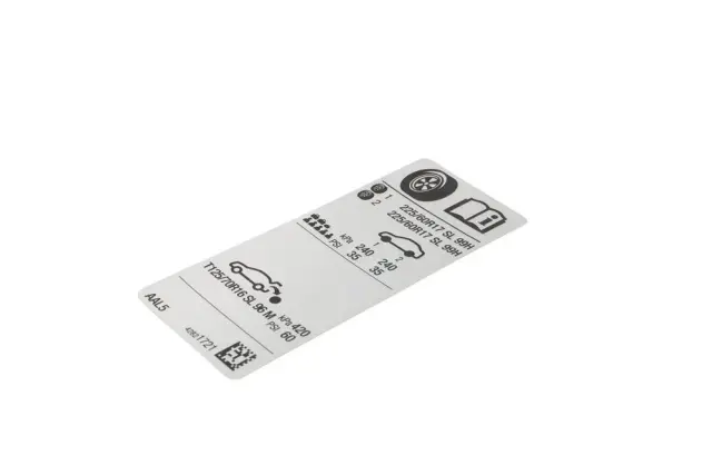 Front Label - GM (42821721)