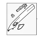 Windshield Pillar Trim - GM (42842439) - view 5