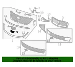 Grille Assembly Insert - GM (42849594) - view 7