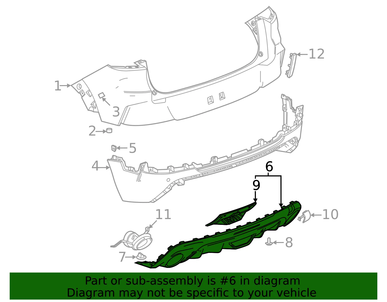 Valance Panel - GM (42853047) - view 3