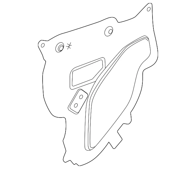 Water Deflector - GM (42864404) - view 2