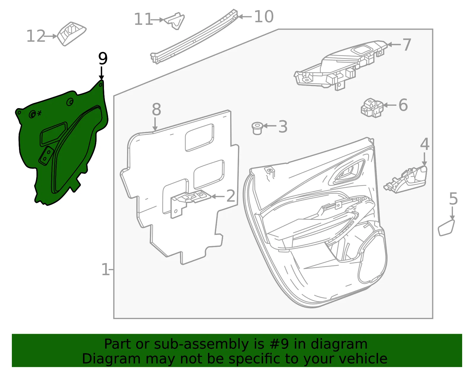 Water Deflector - GM (42864404) - view 3