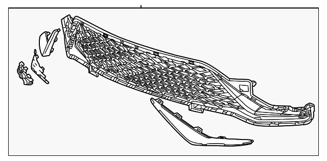 Grille Assembly - GM (42865147) - view 2