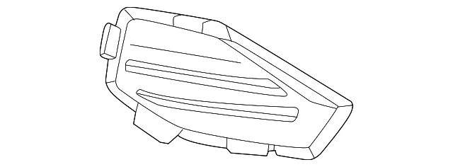 Outer Grille - GM (42868385) - view 2