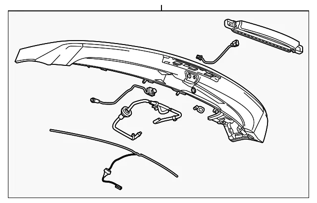 Spoiler Assembly - GM (42880102)