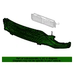 Grille Assembly - GM (42881407) - view 7